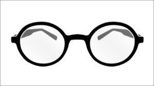 Runde Brille